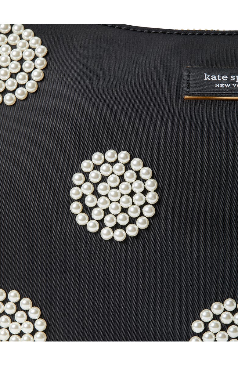Kate Spade New York small sam imitation pearl shoulder bag, Alternate, color,