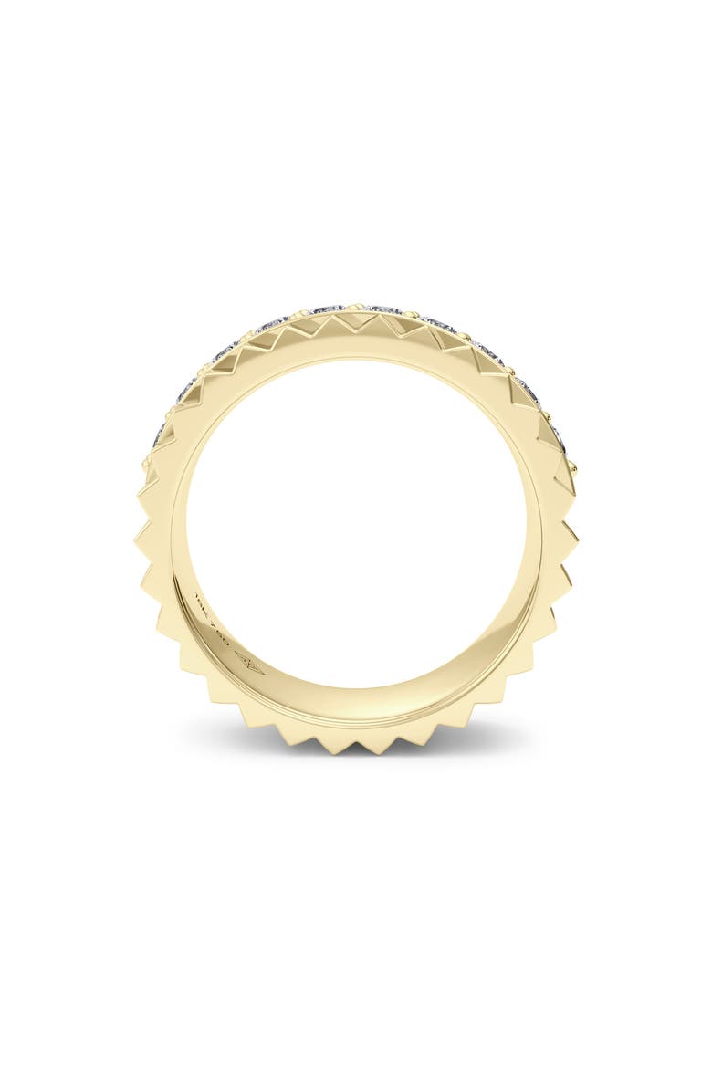 Diagonal Fluted Lab Grown Diamond Ring, Alternate, color, 18K YELLOW GOLD