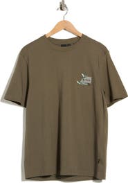 BOSS Blueprint Cotton Graphic T-Shirt