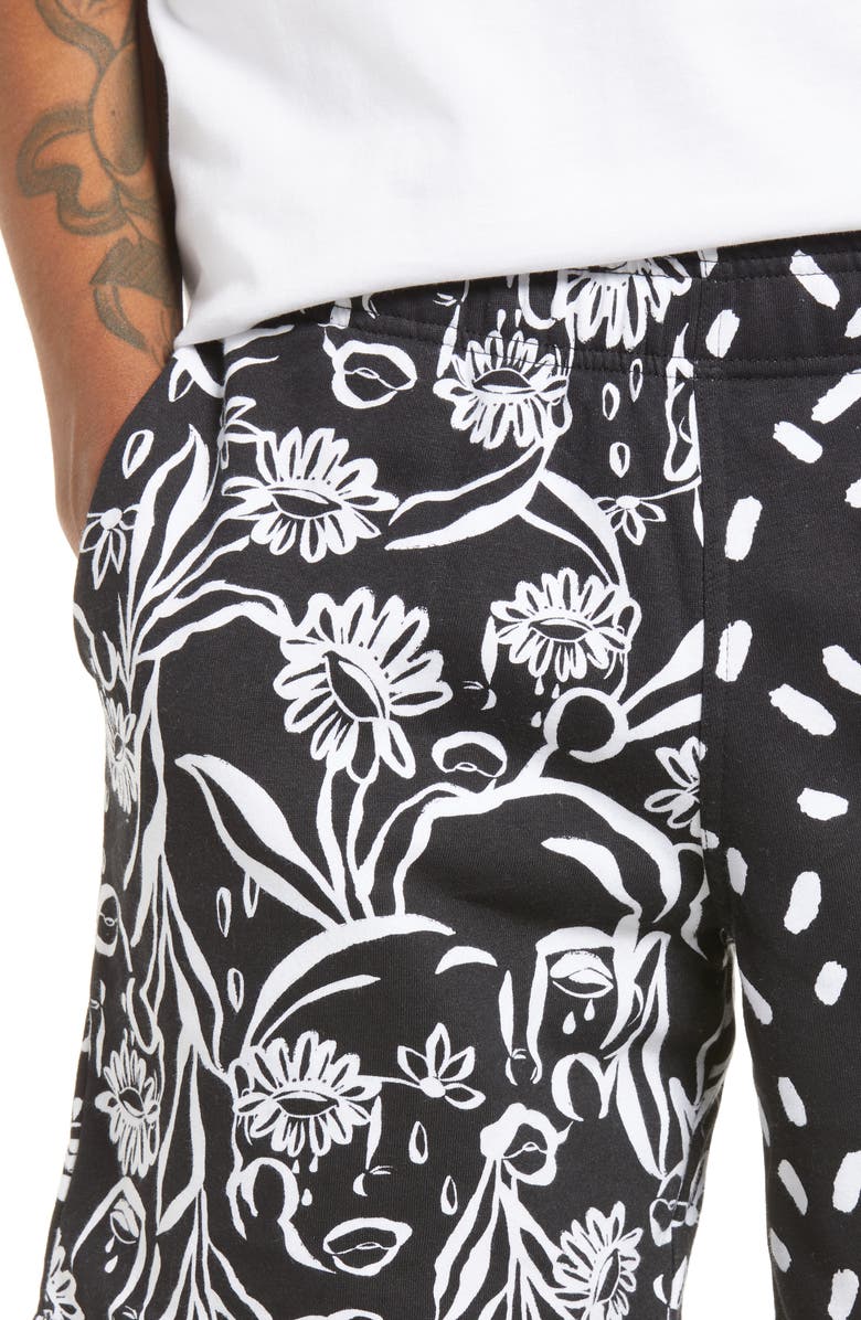 Nordstrom Cristina Martinez Gender Inclusive Fleece Shorts, Alternate, color, 