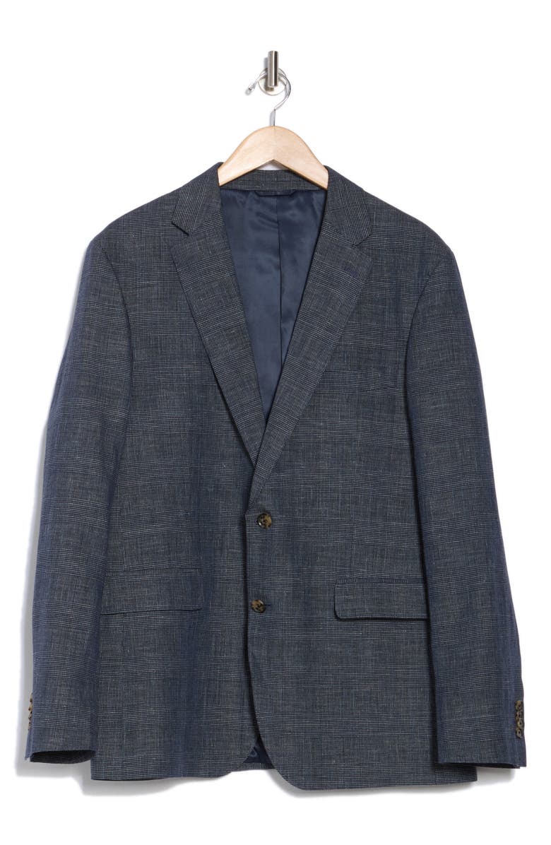 Rodd & Gunn Lottin Point Linen Blend Sport Coat, Alternate, color, Ocean