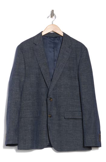 Rodd & Gunn Lottin Point Linen Blend Sport Coat In Ocean