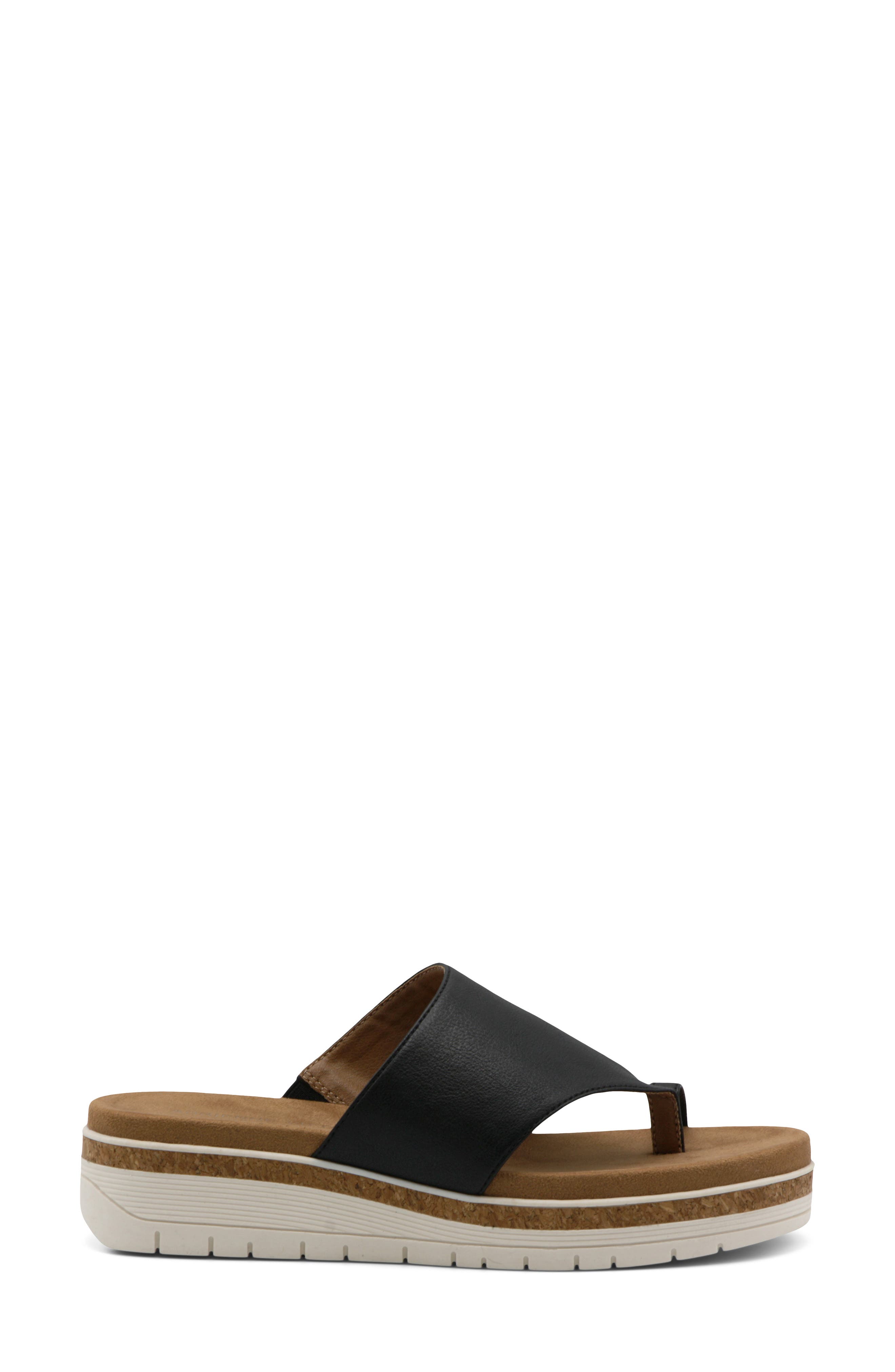 Adrienne Vittadini Playa Wedge Sandal, Alternate, color, 