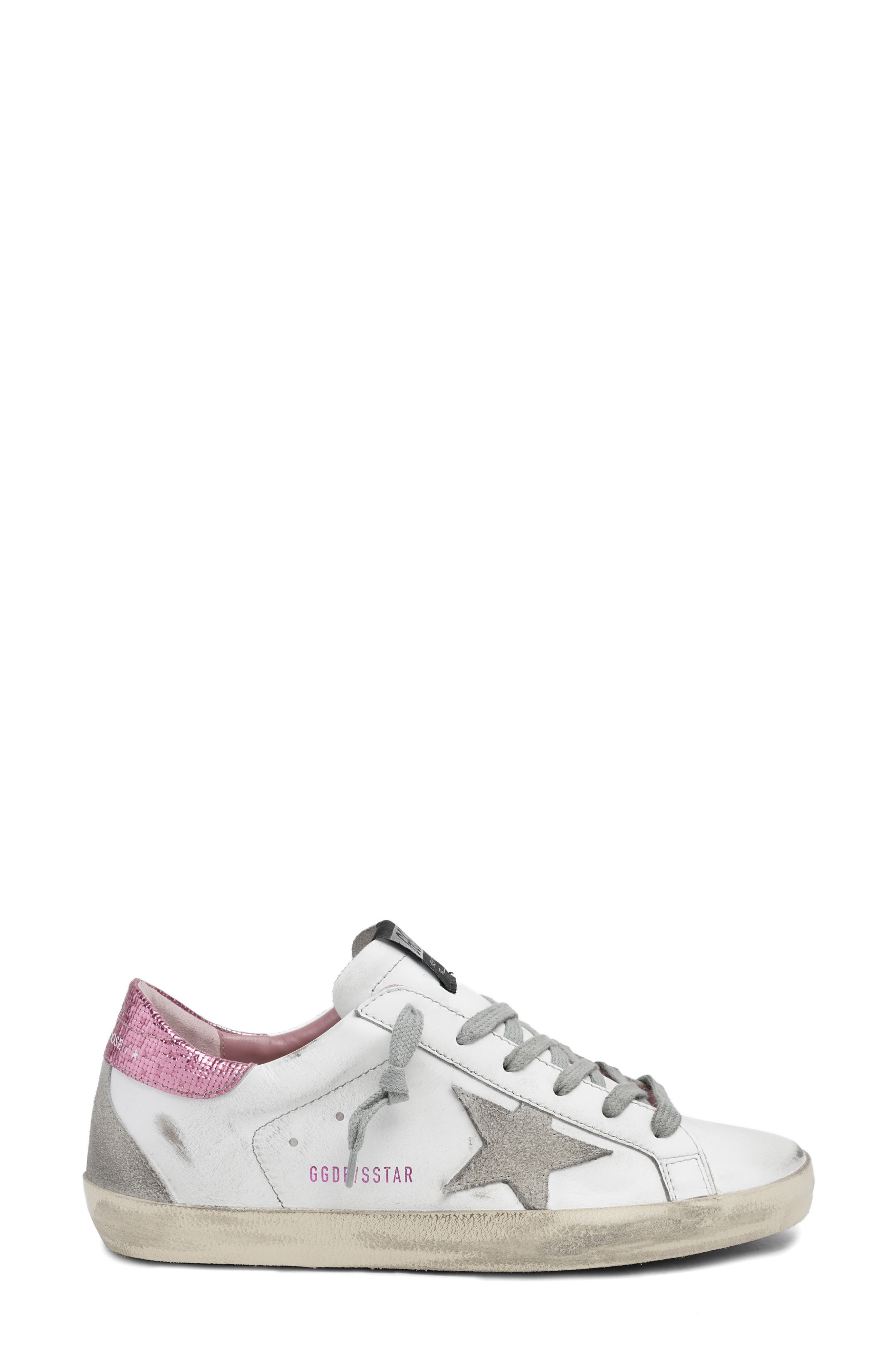 Golden Goose Super-Star Sequin Sneaker, Main, color, 