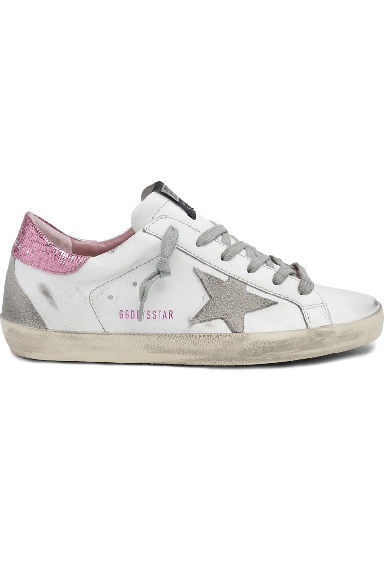 Golden Goose Super-Star Sequin Sneaker, Main, color,