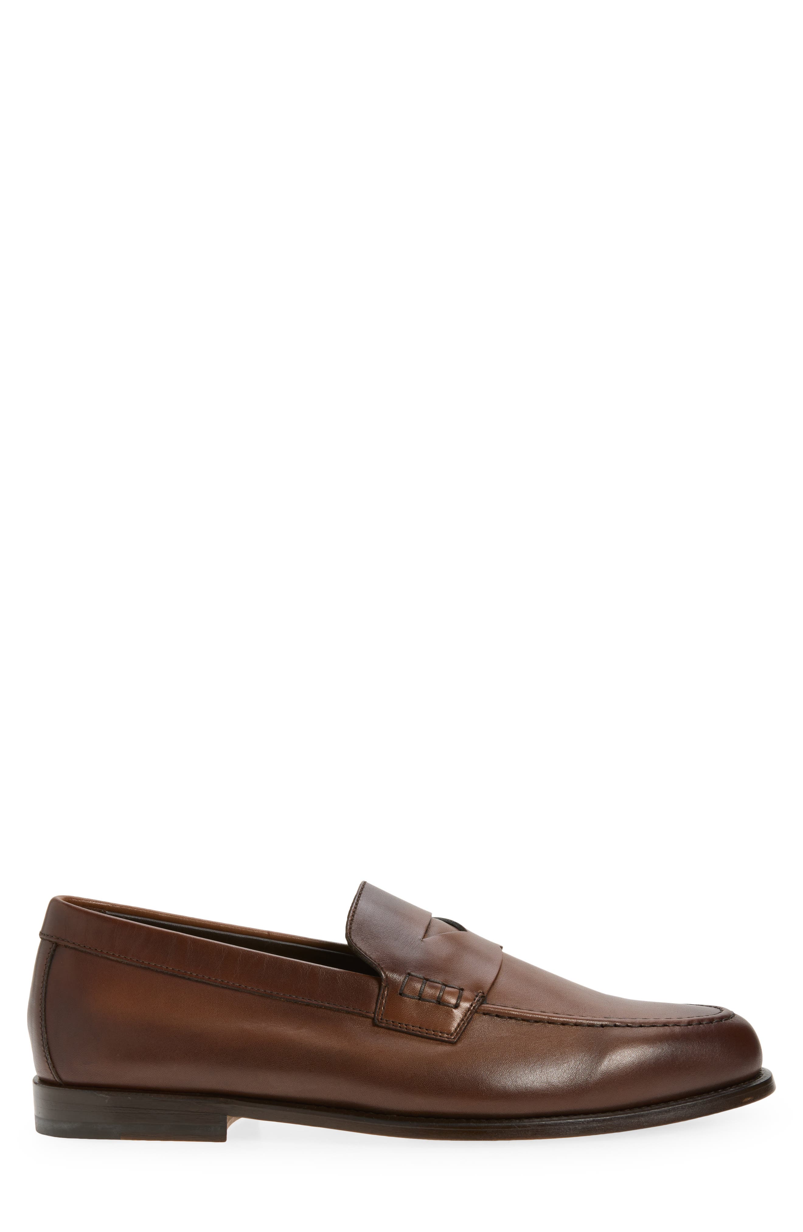 Mario Penny Loafer, Alternate, color, NAPPATO MARRONE
