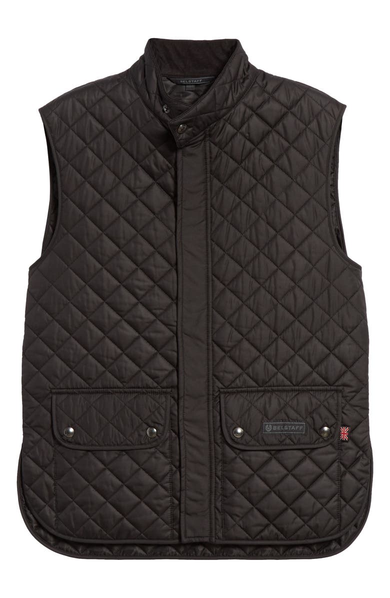 Belstaff Waistcoat Tech Quilted Vest, Alternate, color,