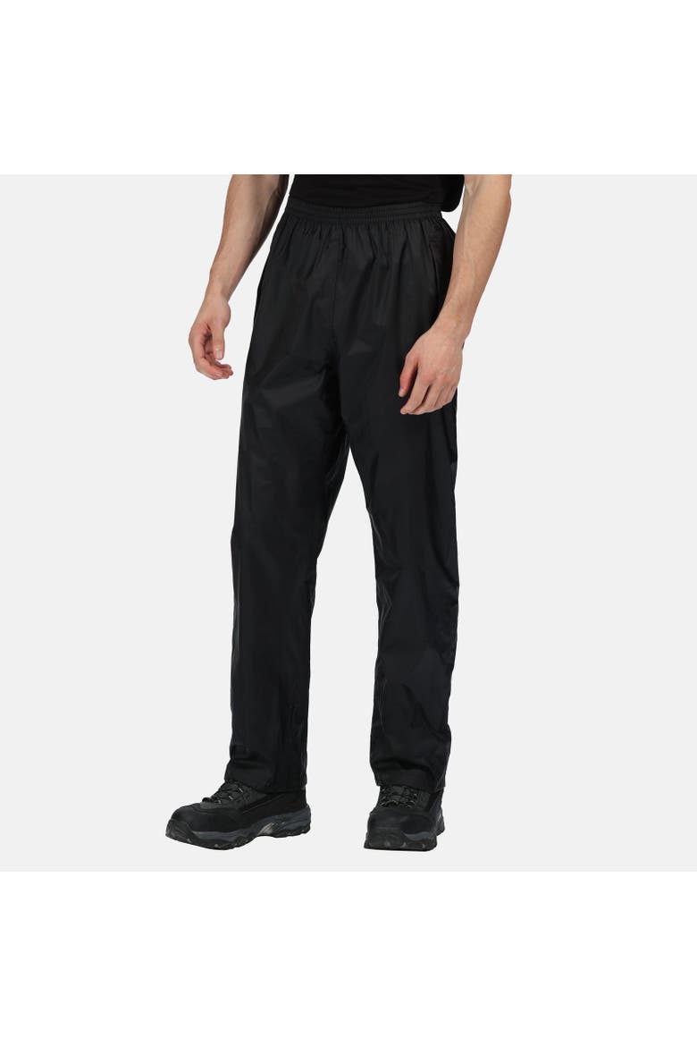 Pro Packaway Waterproof Breathable Overtrousers, Alternate, color, Black