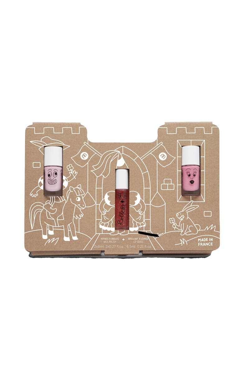 nailmatic Beauty Set for Kids, Main, color, Princess Story Bella Raspberry