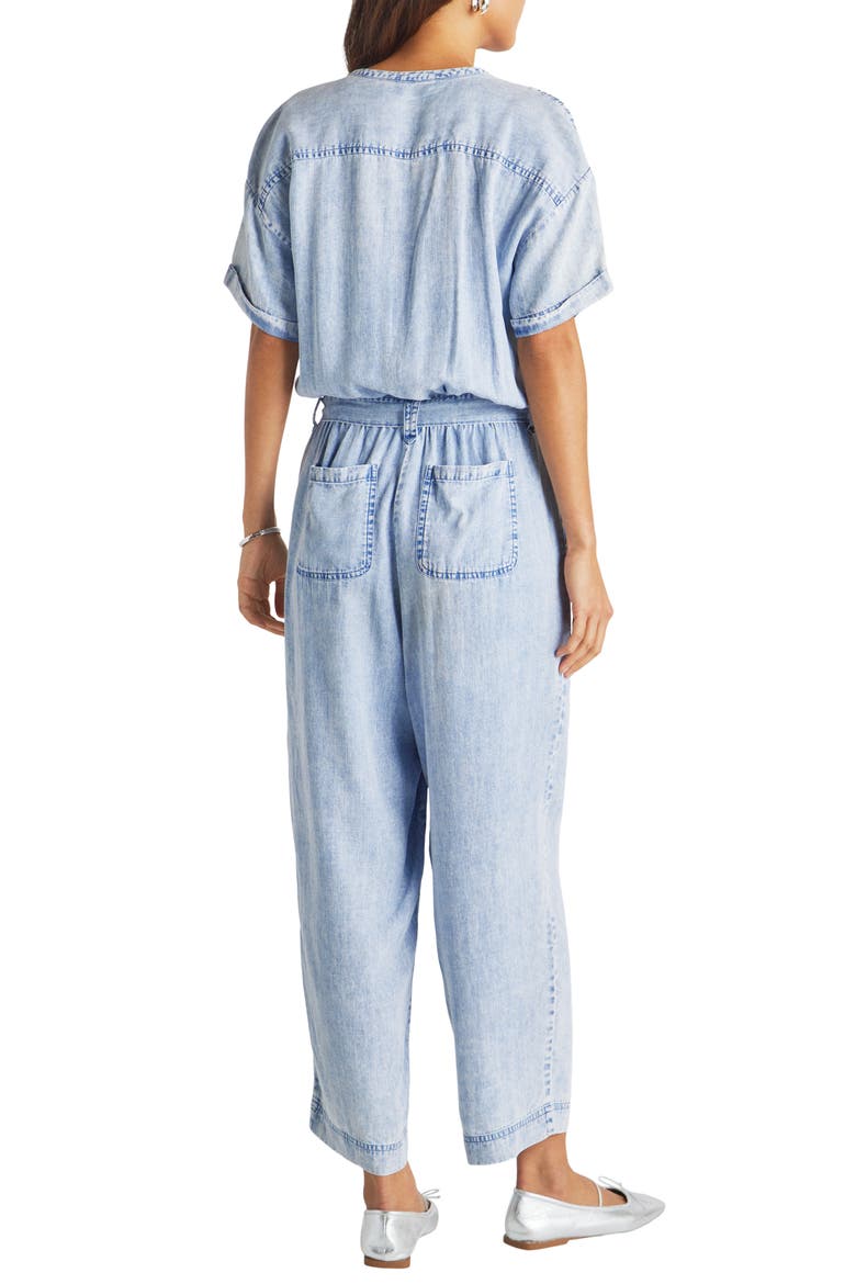 Ray Chambray Jumpsuit, Alternate, color, BLEACHED INDIGO