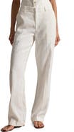 Polo Ralph Lauren Straight Leg Linen Pants