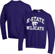 Champion Men's Champion Purple Kansas State Wildcats High Motor Pullover Sweatshirt