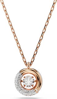Swarovski Dextera Dancing Crystal Pendant Necklace