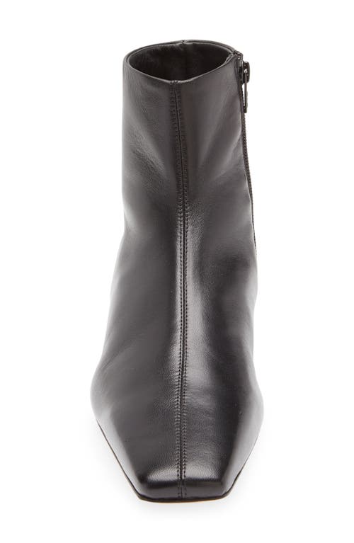 Proenza Schouler Trap Square Toe Bootie In Black