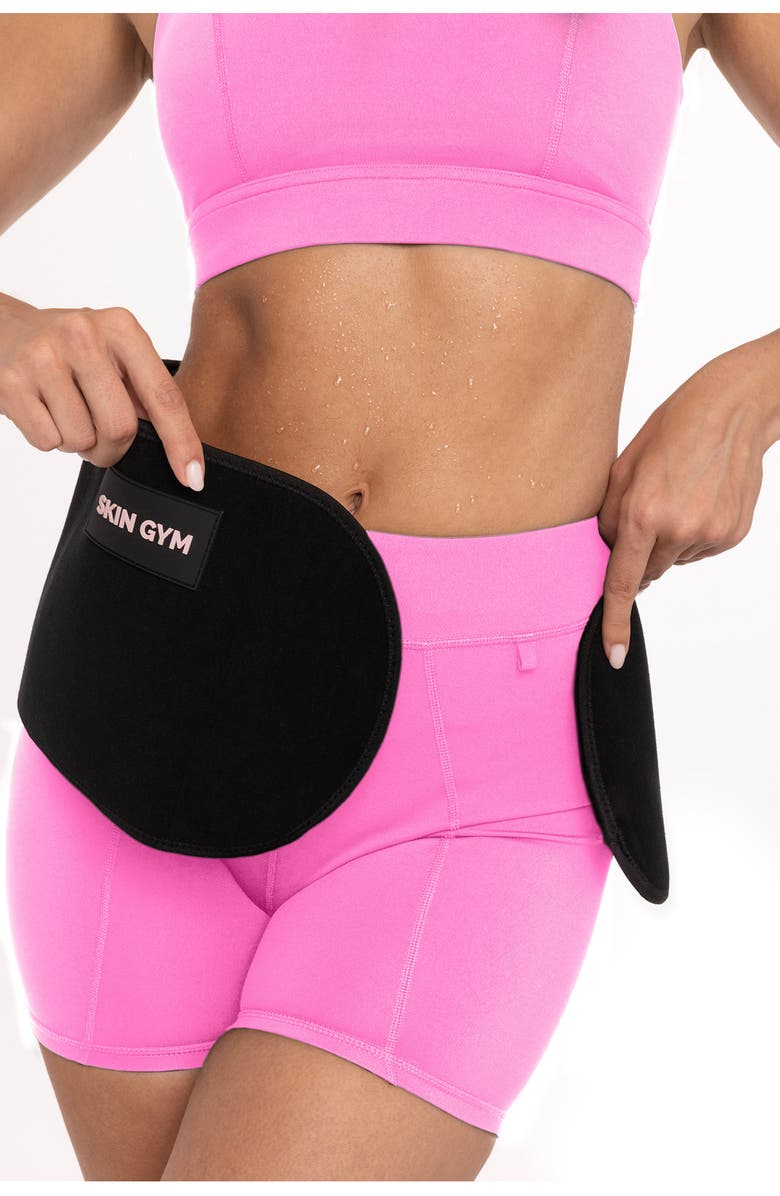 Skin Gym Sculpt Waist Wrap, Alternate, color, Black