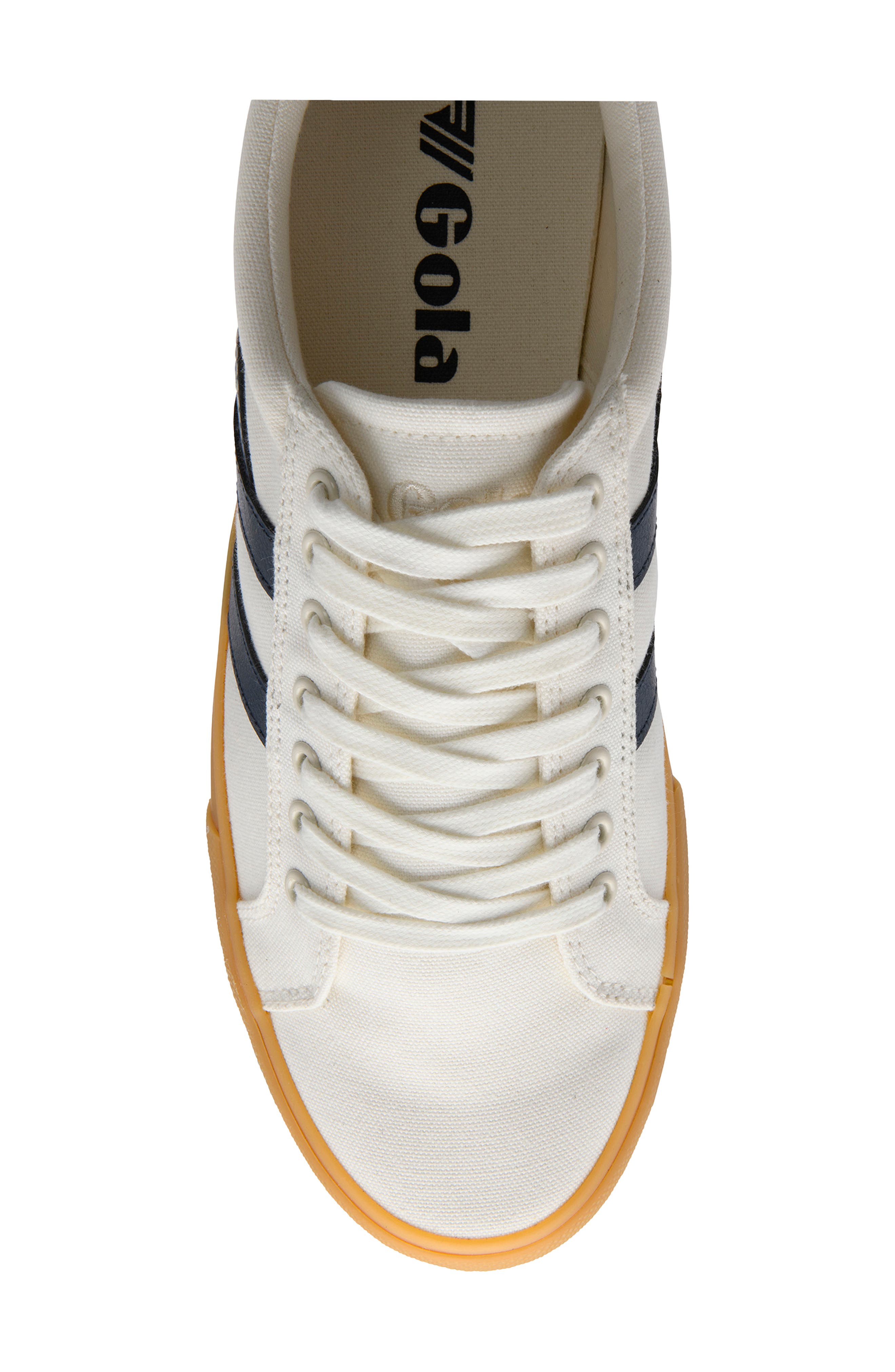 Gola Varsity Sneaker, Alternate, color, Off White/ Navy/ Deep Red/ Gum