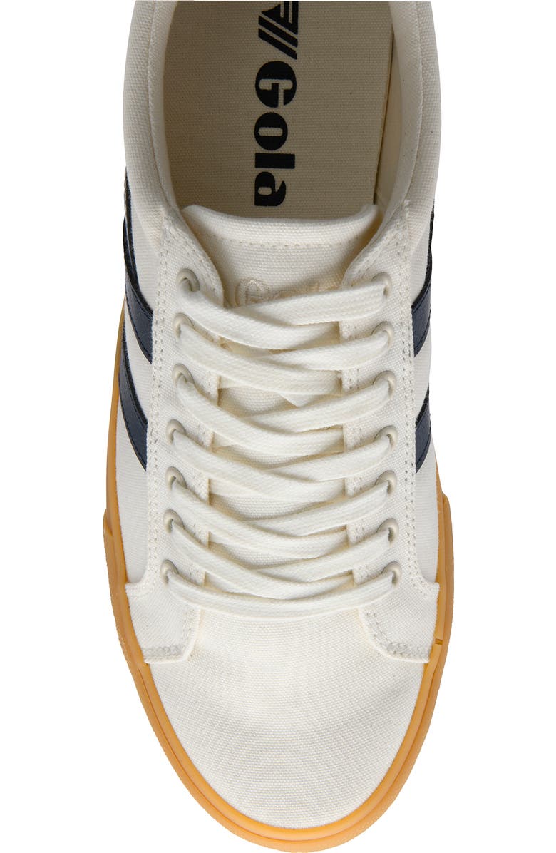 Gola Varsity Sneaker, Alternate, color, Off White/ Navy/ Deep Red/ Gum