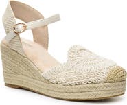 Catherine Catherine Malandrino Laboh Platform Wedge Espadrille Sandal