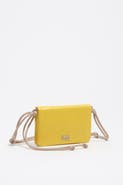Bimba y Lola Small Leather Flap Purse