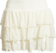 BP. Lace Tiered Mini Skort