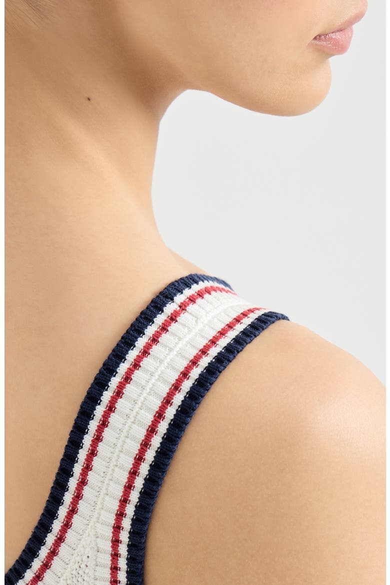 Knit crop top, Alternate, color, Panama