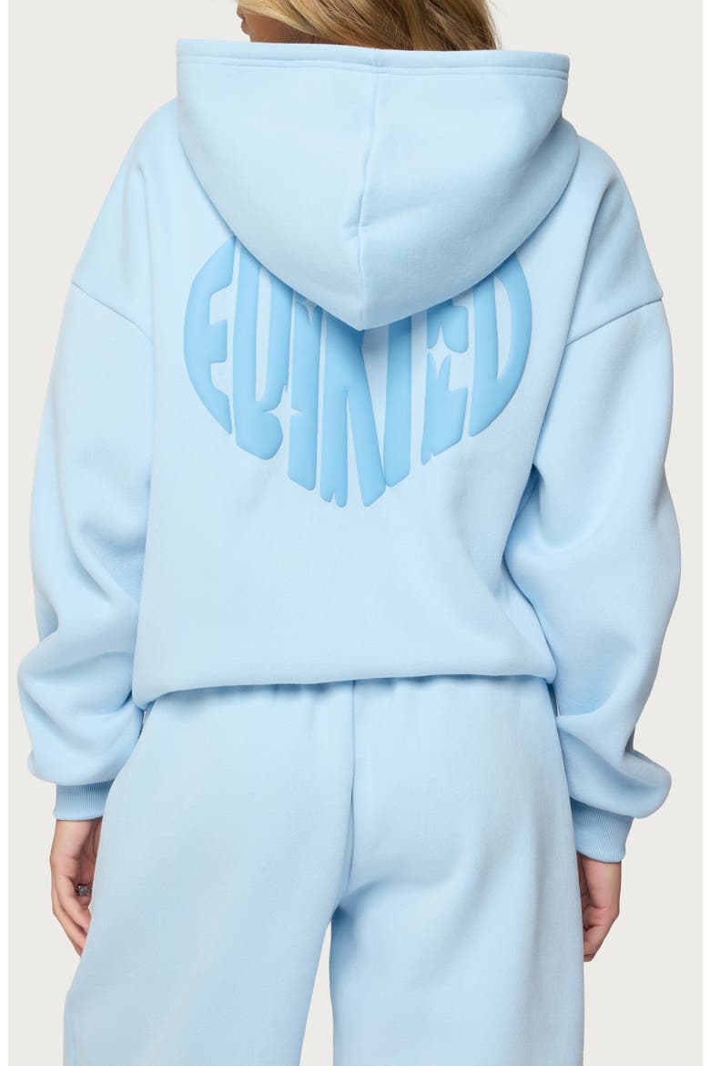 Major Love Logo Hoodie, Alternate, color, LIGHT-BLUE