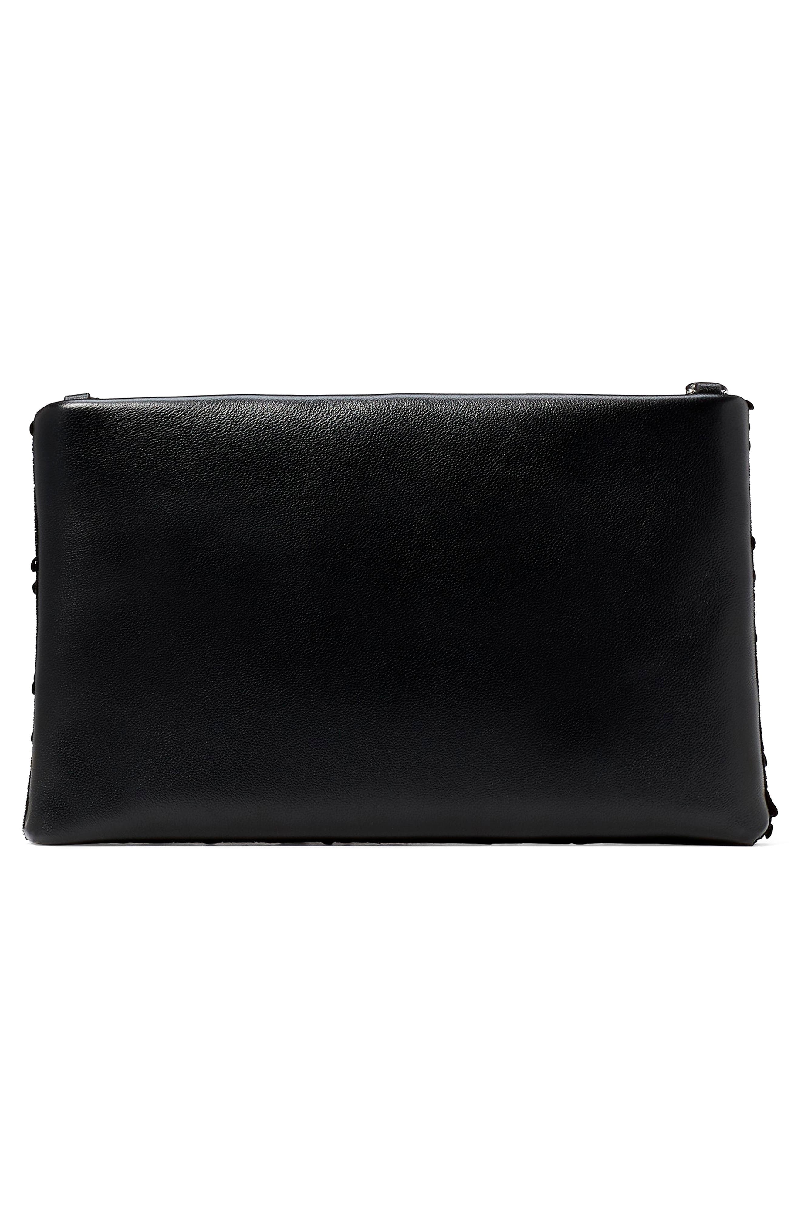 nova fringe embellished clutch, Alternate, color, MULTI