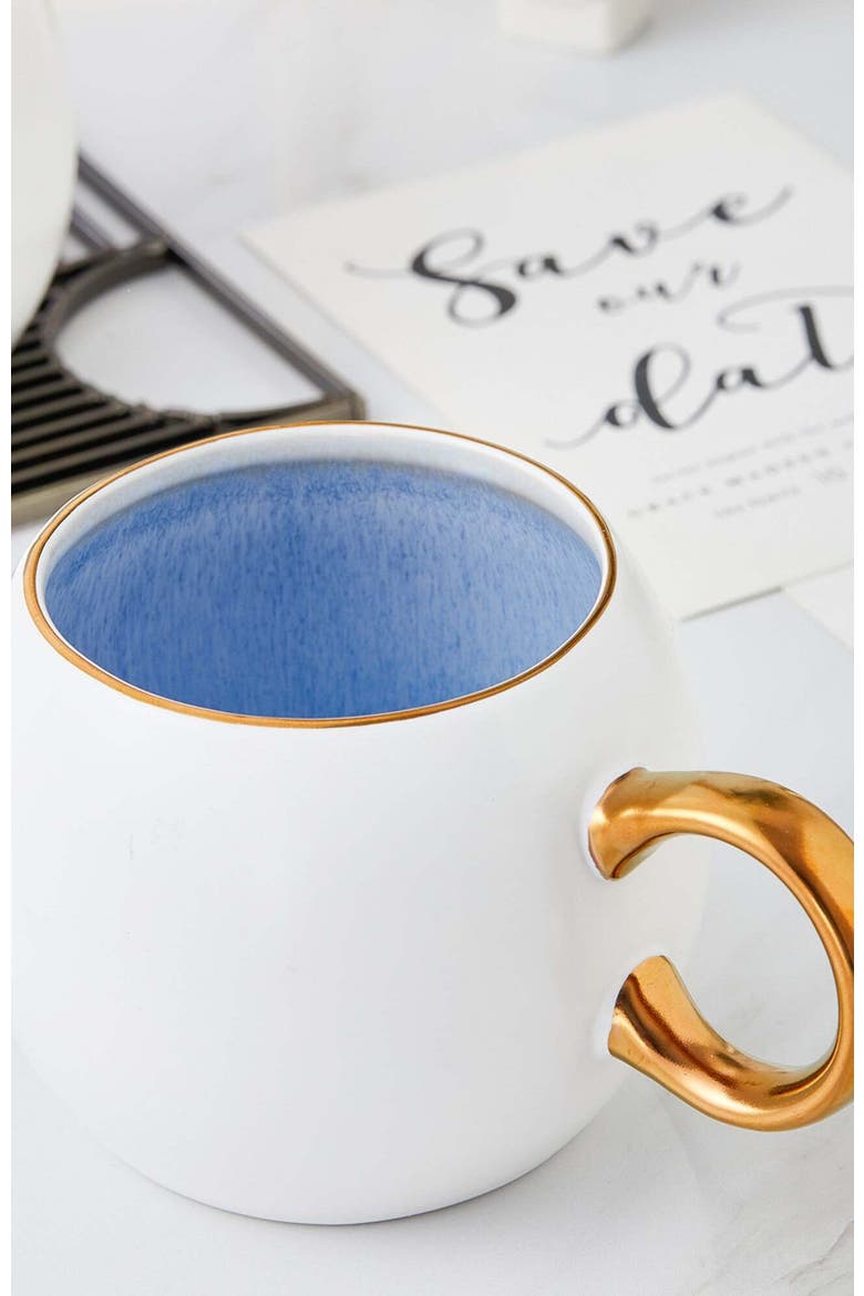 Josephine Porcelain 4-Piece Mug Set, Alternate, color, Blue