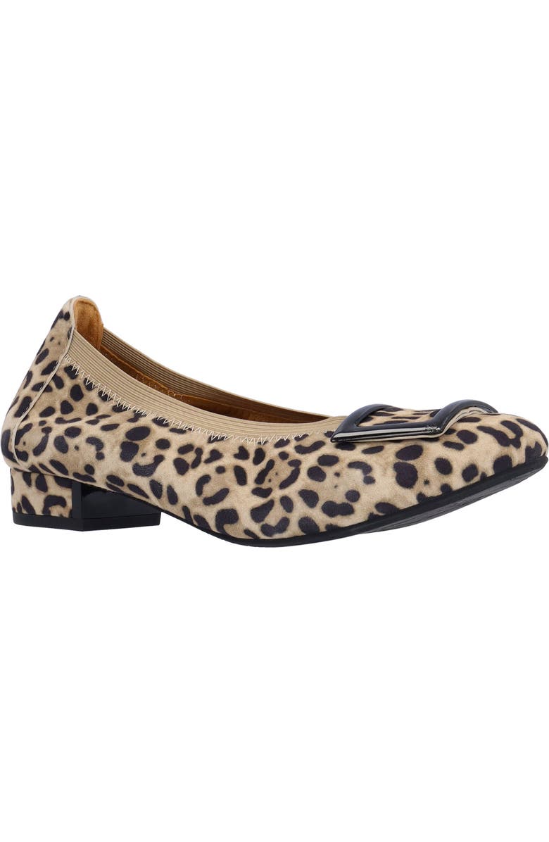 L'Amour des Pieds Floella Ballet Pump, Main, color, Tan/ Black