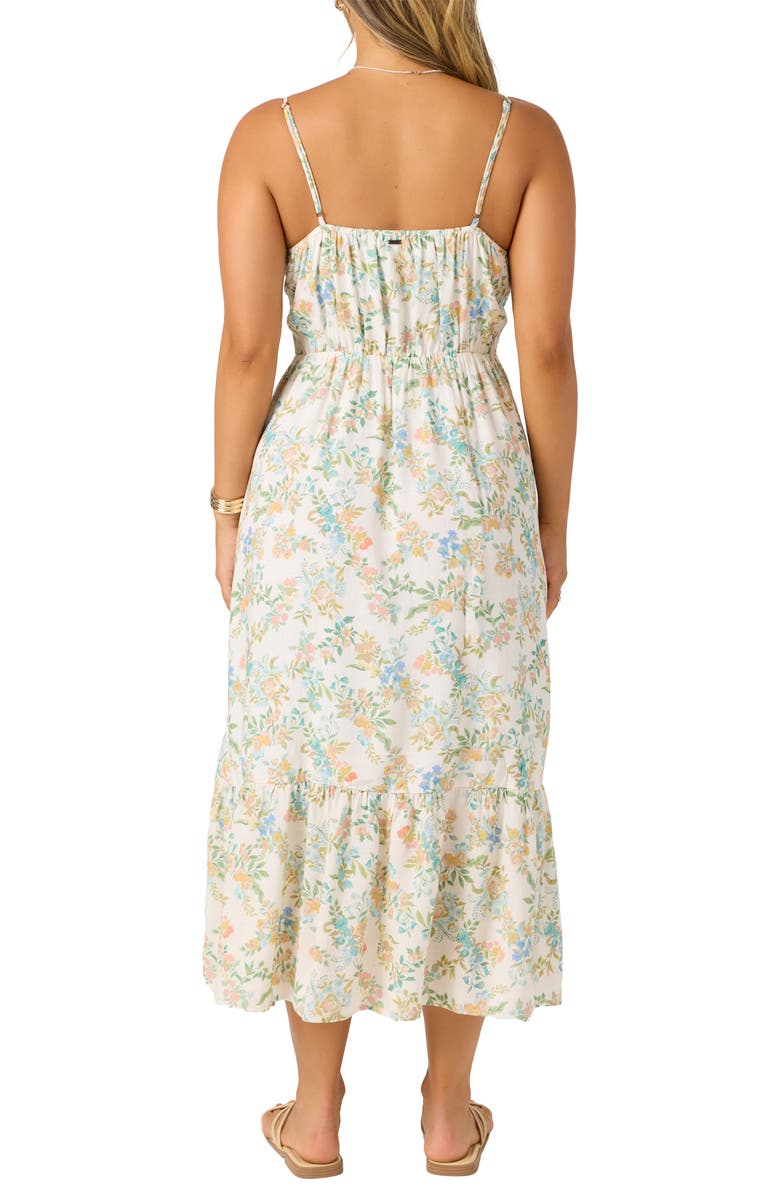 O'Neill Pilar Nayomi Floral Print Maxi Dress, Alternate, color, 