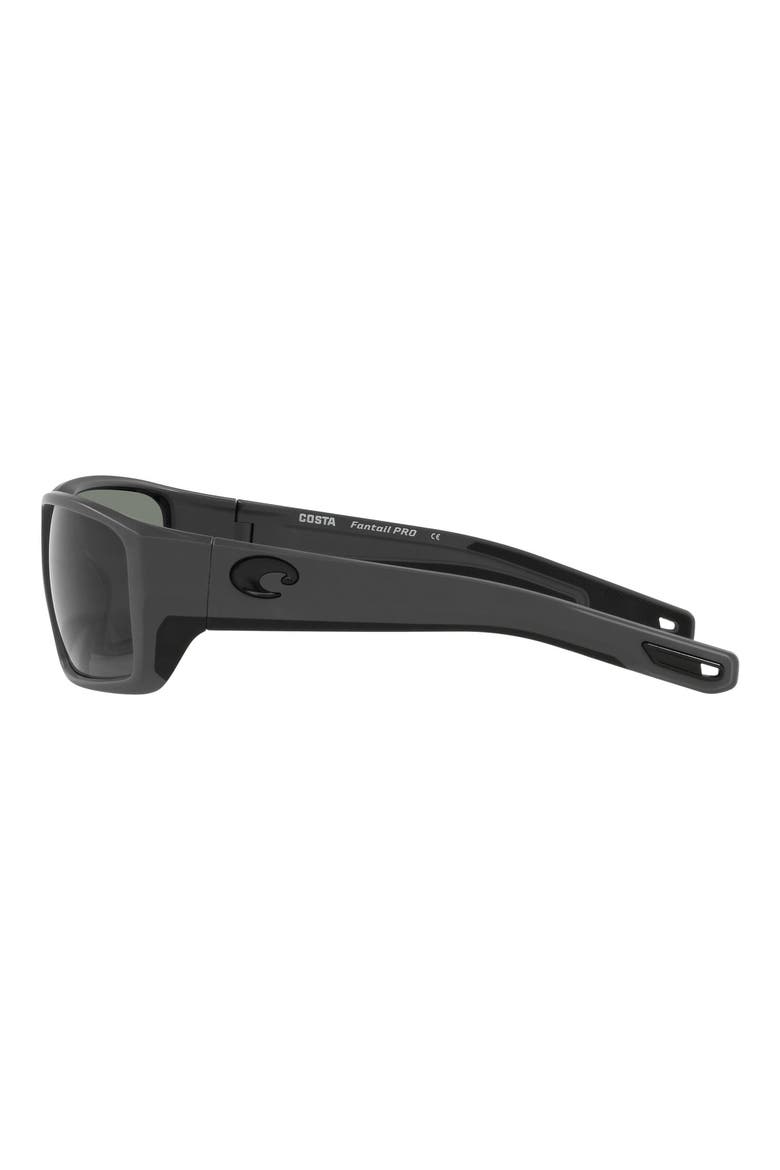 60mm Wraparound Sunglasses, Alternate, color, GREY