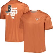 Columbia Men's Columbia Texas Orange Texas Longhorns Terminal Tackle Omni-Shade T-Shirt