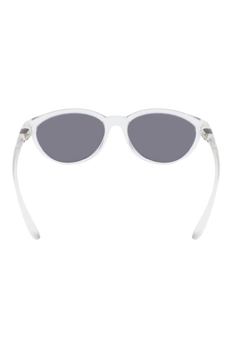 City Persona 57mm Cat Eye Sunglasses, Alternate, color, CLEAR / GREY