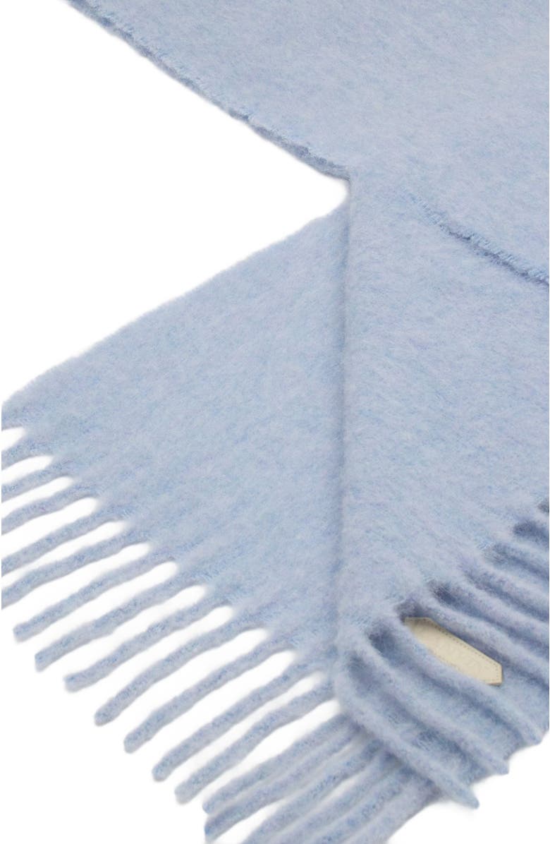 Lanvin fringed Scarf in wool, Alternate, color, 