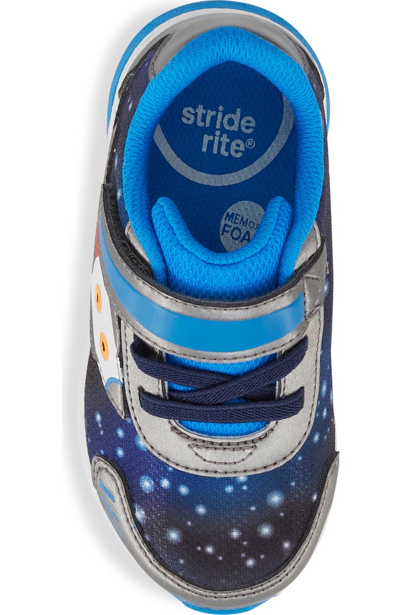 Stride Rite Kids' Astro Light-Up Sneaker, Alternate, color, Blue