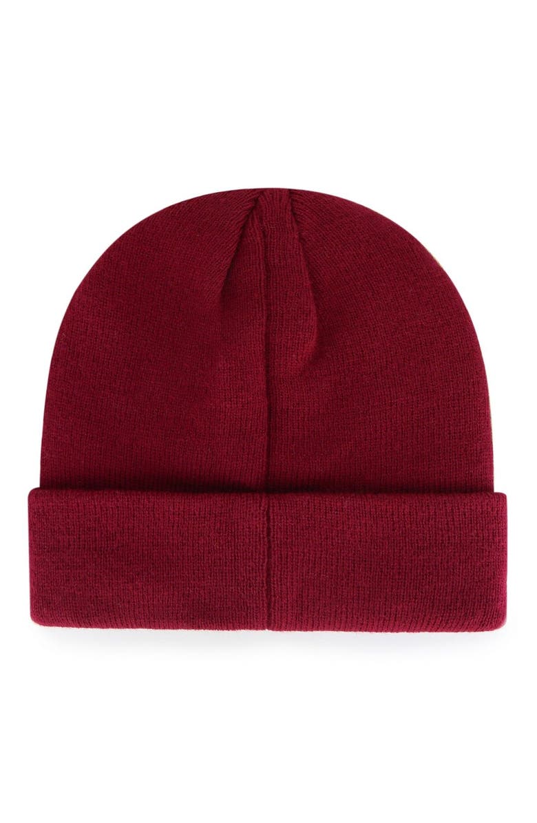 '47 Men's '47 Burgundy Washington Commanders Primary Cuffed Knit Hat, Alternate, color, Burgundy