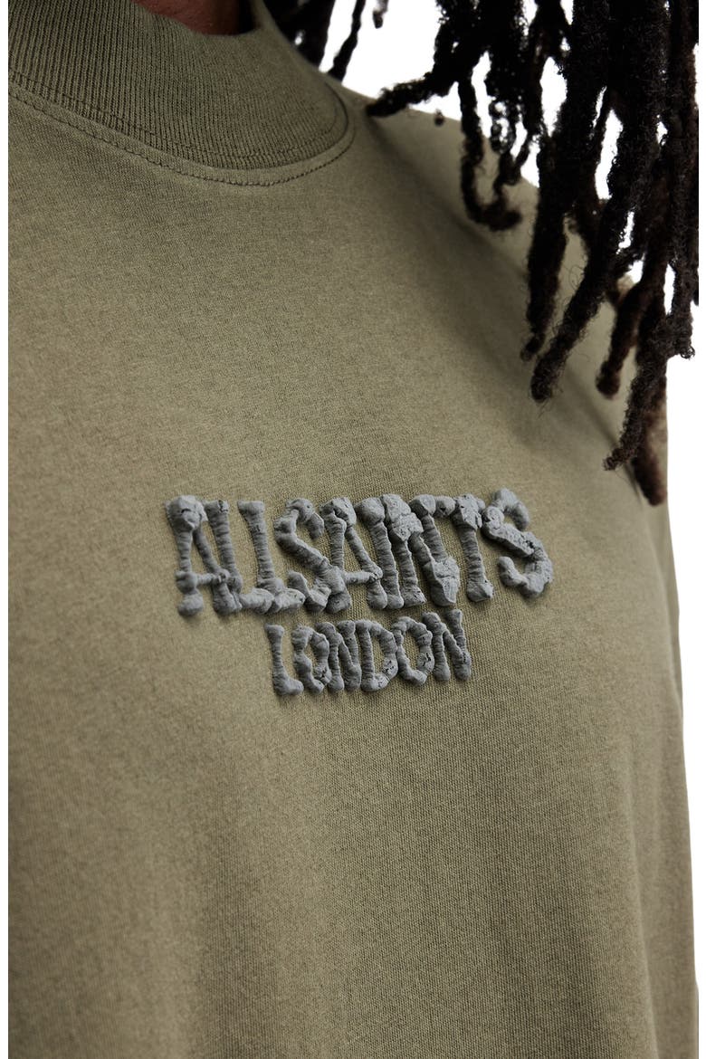Bones Logo T-Shirt, Alternate, color, MARLEY GREEN