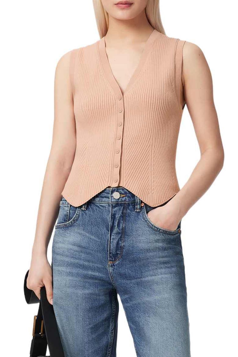 Cruz Rib Vest, Main, color, TUSCAN PINK