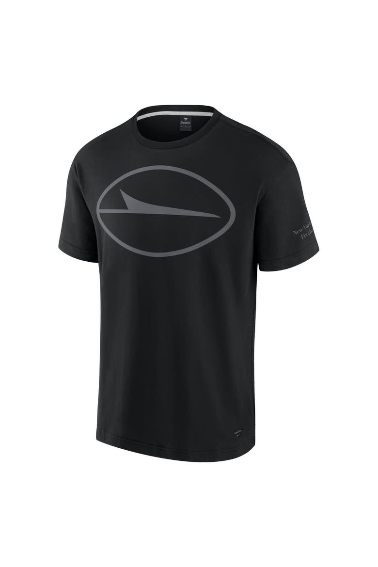 Unisex Fanatics  Black New York Jets Elements Iconic T-Shirt, Alternate, color, Black