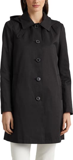 Gents Balmacaan Raincoat - Olive