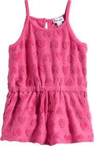 Splendid Loopy Heart Terry Romper