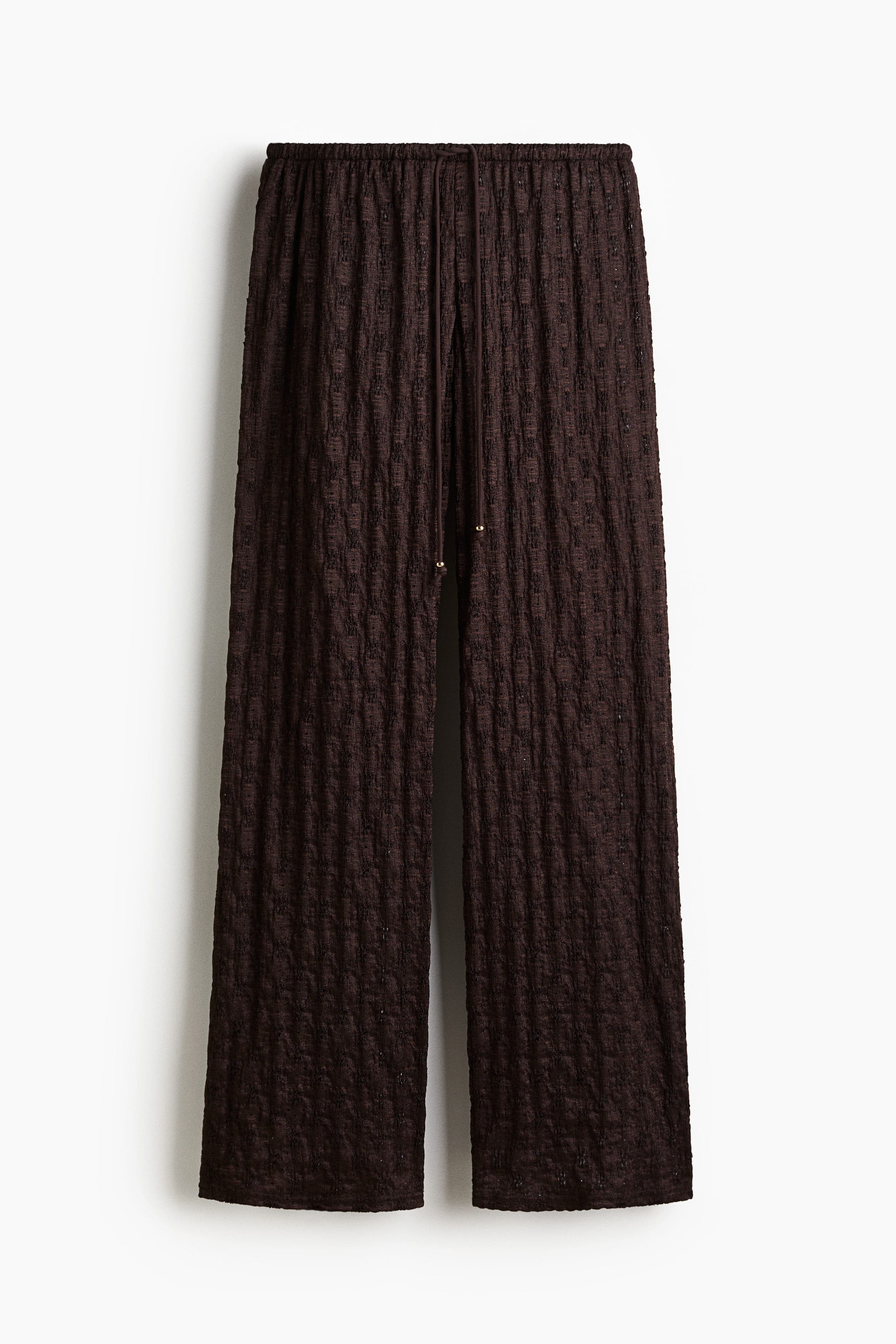 Lace-look Drawstring Trousers - image 5