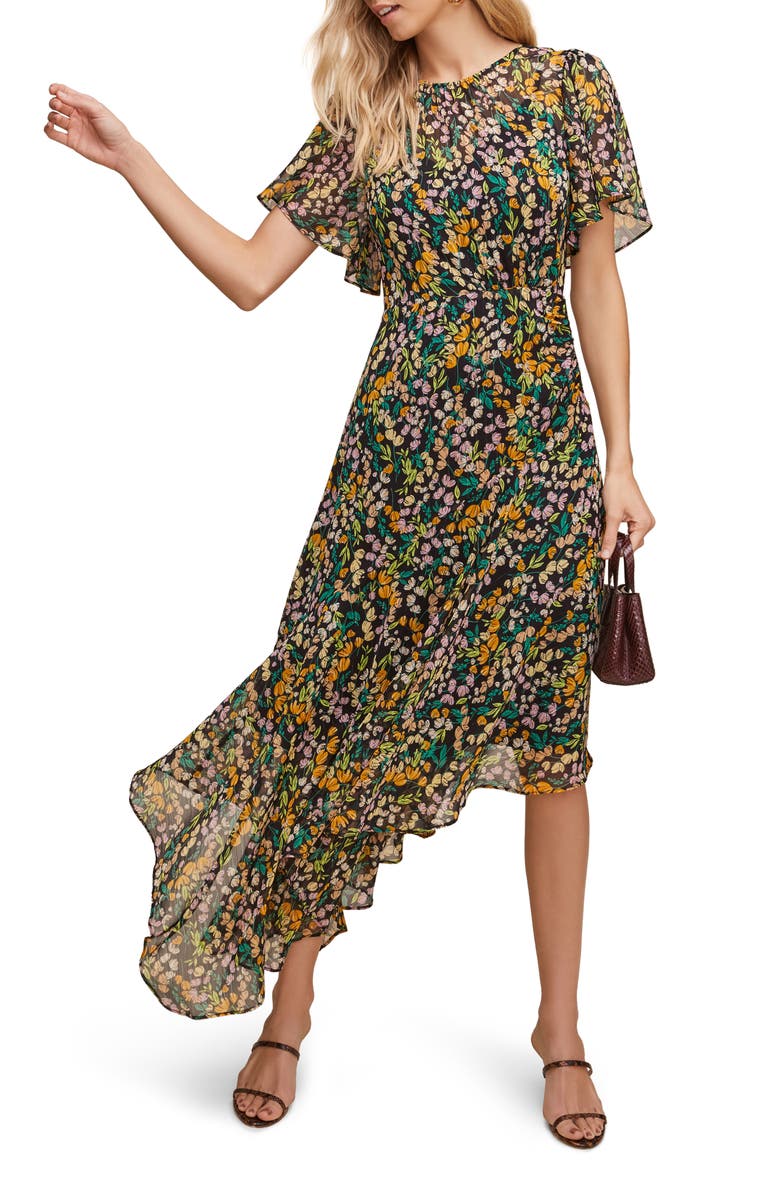 ASTR the Label Floral Print Dress, Main, color,