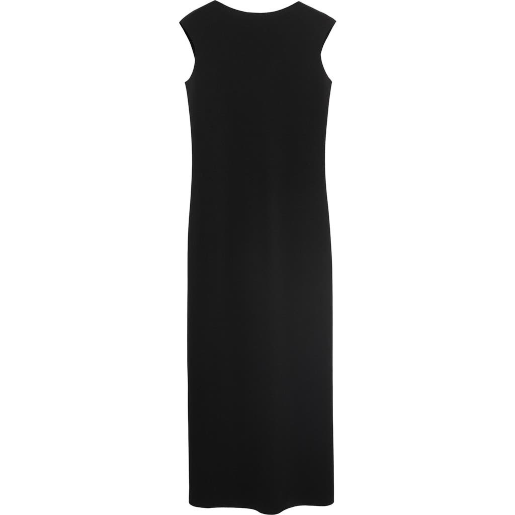 Mango Open Back Maternity Midi Dress