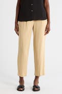 ELIE ELIE TAHARI Pleated Cropped Pants