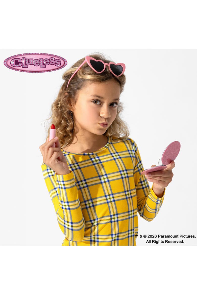 Kids' Clueless Total Betty Plaid Set of 2 Piece Pajamas, Alternate, color, Clueless Total Betty Plaid