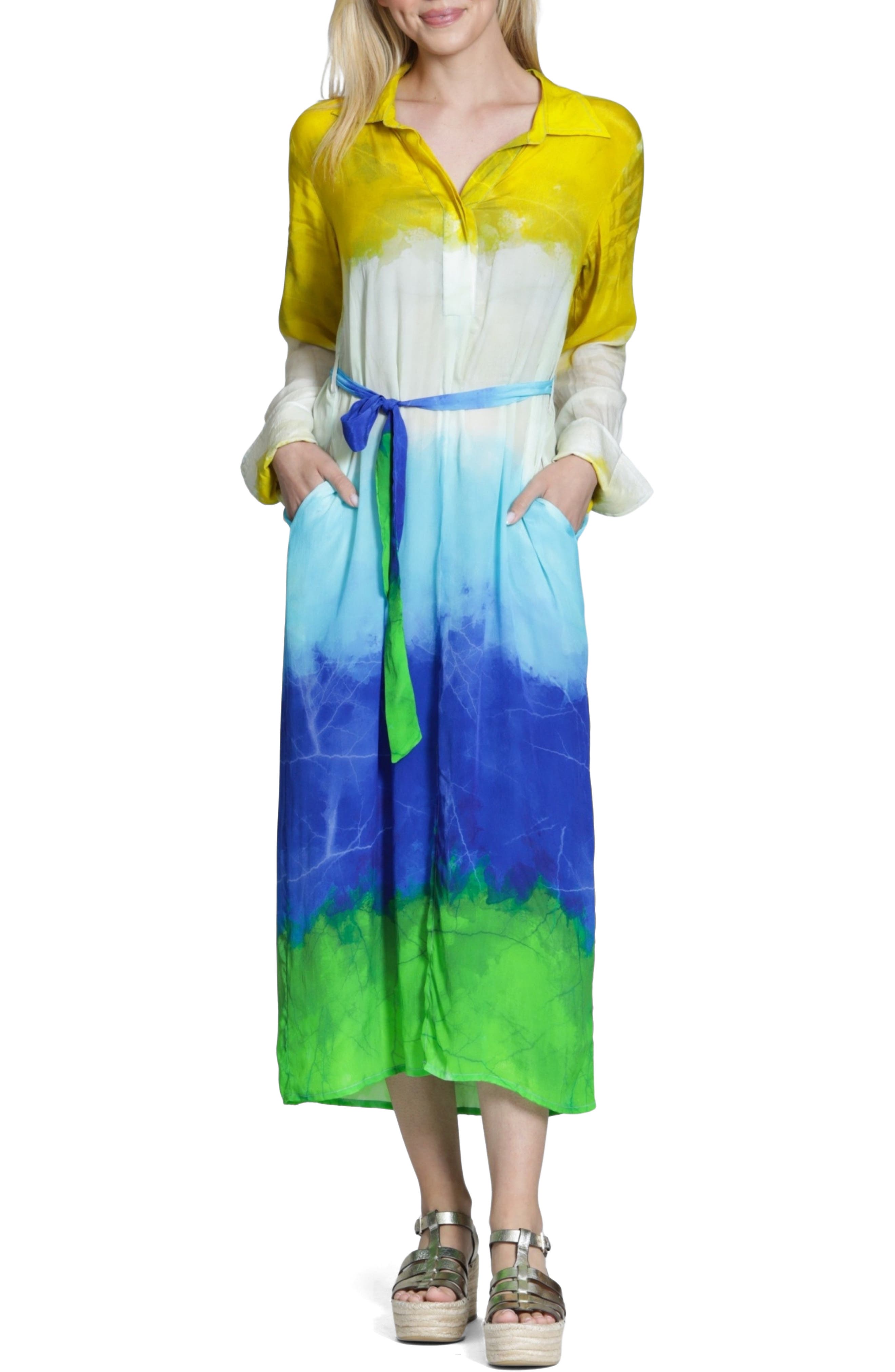 BLUE YELLOW MULTI