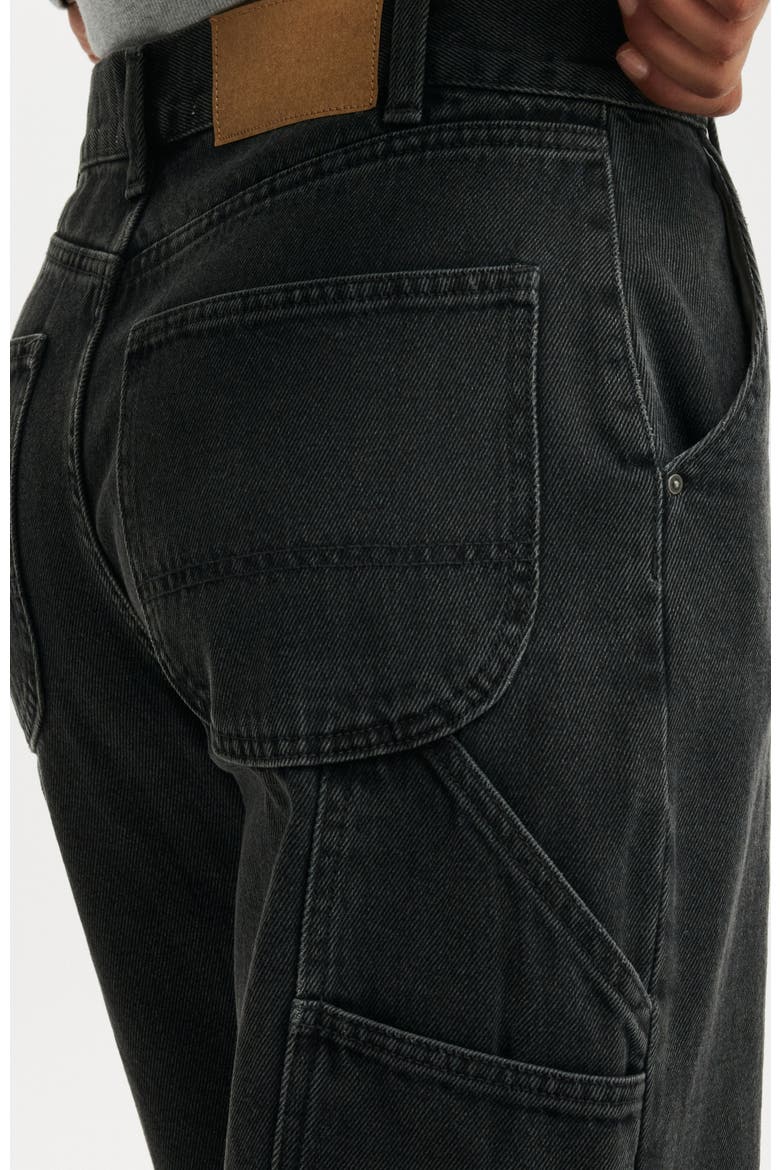Loose Straight Jean, Alternate, color, Graphite Black Carpenter
