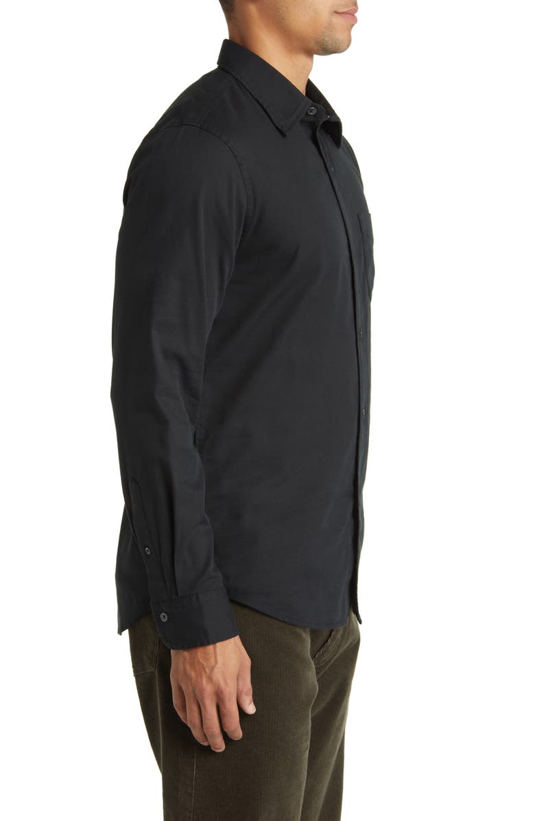 BUCK MASON Draped Twill Button-Up Shirt, Alternate, color, 