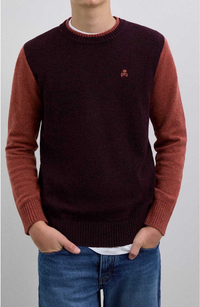 Scalpers Bicolor Tricot Kids, Alternate, color, Terracotta